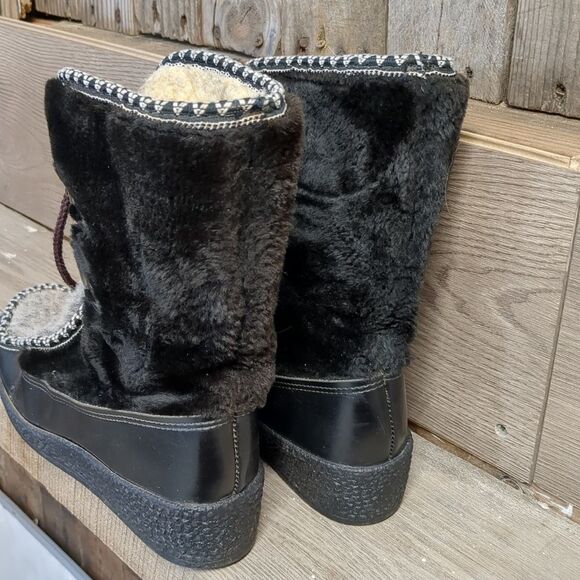 Vintage Snowland Cozy Winter Boots Women's Size 9 - Picture 5 of 12